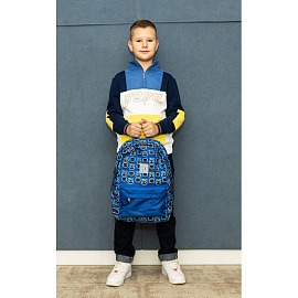 Рюкзак Комус Класс Shape Robot Hello синий