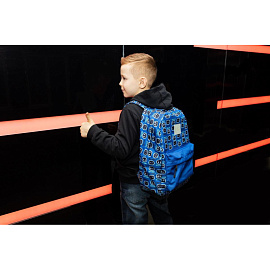 Рюкзак Комус Класс Shape Robot Hello синий