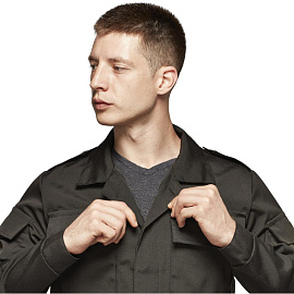 Костюм охранника мужской ло32-КБР черный (размер 48-50, рост 170-176)