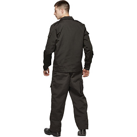 Костюм охранника мужской ло32-КБР черный (размер 52-54, рост 170-176)