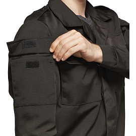 Костюм охранника мужской ло32-КБР черный (размер 52-54, рост 182-188)