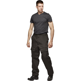 Костюм охранника мужской ло32-КБР черный (размер 56-58, рост 182-188)