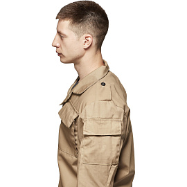 Костюм охранника мужской ло32-КБР бежевый (размер 44-46, рост 170-176)