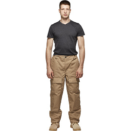 Костюм охранника мужской ло32-КБР бежевый (размер 44-46, рост 170-176)