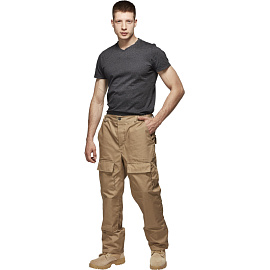 Костюм охранника мужской ло32-КБР бежевый (размер 52-54, рост 170-176)