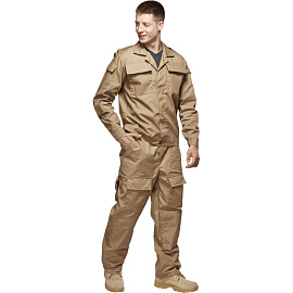 Костюм охранника мужской ло32-КБР бежевый (размер 48-50, рост 182-188)