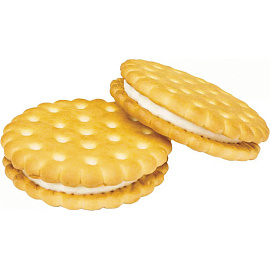 Печенье затяжное Яшкино со сливочным кремом 190 г