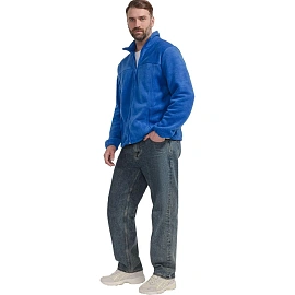 Толстовка флисовая синяя размер XL (52-54)