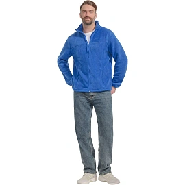 Толстовка флисовая синяя размер XL (52-54)