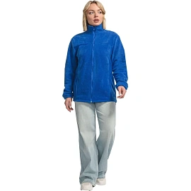 Толстовка флисовая синяя размер XXL (56-58)