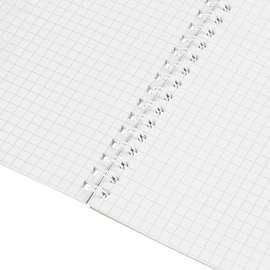 Блокнот Attache Forma А4 60 листов разноцветный в клетку на спирали (204x291 мм)