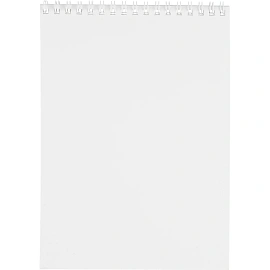 Блокнот Attache Concept А5 50 листов черный в клетку на спирали (146x204 мм)