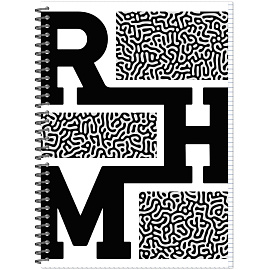 Тетрадь общая Attache Concept А4 48 листов в клетку на спирали