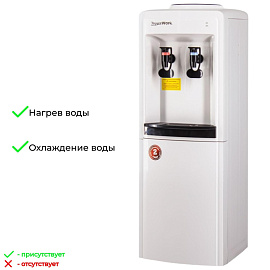 Кулер для воды Aqua Work 0.8-LDR белый (нагрев и охлаждение)