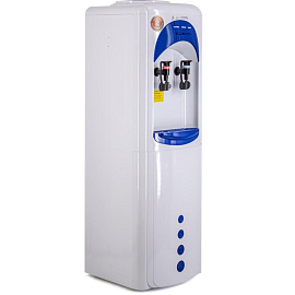 Кулер для воды Aqua Work 17LR бело-синий (нагрев и охлаждение) фото Кулер для воды Aqua Work 17LR бело-синий (нагрев и охлаждение)