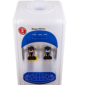 Кулер для воды Aqua Work 17LR бело-синий (нагрев и охлаждение) фото Кулер для воды Aqua Work 17LR бело-синий (нагрев и охлаждение)