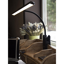 Светильник настольный Lucia L555 Flex Accu Clip черный