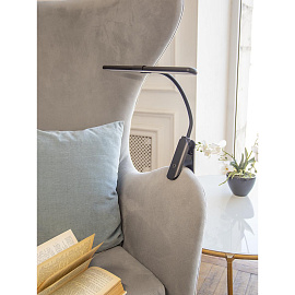 Светильник настольный Lucia L555 Flex Accu Clip черный