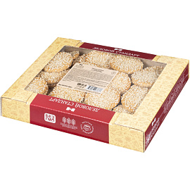 Печенье сдобное Деловой Стандарт с кунжутом 320 г