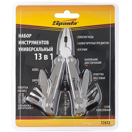 Мультитул трансформер Sparta 113 мм, 13 предметов (17612)