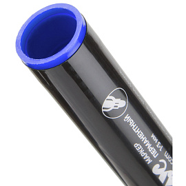 Маркер перманентный Комус синий (толщина линии 1-3 мм) круглый наконечник