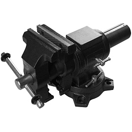 Тиски чугун.поворотные,трубный зажим,наковальня БАЛЬДР125мм,BERGER (BG1340)