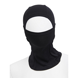 Балаклава-подшлемник трикотажная чёрная (Балаклава трикот 92хл/8эласт черн) фото Балаклава-подшлемник трикотажная чёрная (Балаклава трикот 92хл/8эласт черн)
