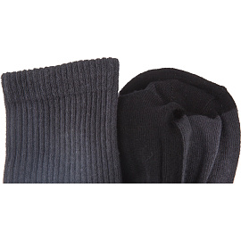 Носки треккинговые черные/серые с полосой размер 26-29