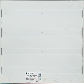 Светильник светодиодный TOPFORT ДПО 10-4х8-001 УХЛ4 36Вт 3200Лм 6500К IP40 потолочный встраиваемый/накладной опал