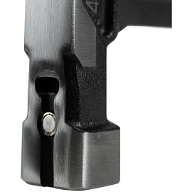 Молоток-гвоздодер цельнокованый 450 г, магнит,3х-комп.ручка, BERGER (BG1527)