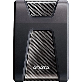 Внешний жёсткий диск HDD (накопитель) ADATA DashDrive Durable HD650 2 ТБ USB 3.0 (AHD650-2TU31-CBK)
