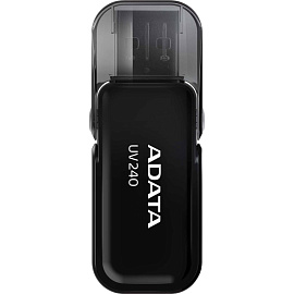 Флешка USB 2.0 64 ГБ Adata UV240 (AUV240-64G-RBK)