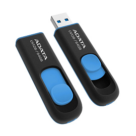 Флешка USB 3.2 64 ГБ Adata UV128 (AUV128-64G-RBE)