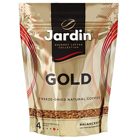 Кофе растворимый сублимированный Jardin Gold 240 г (пакет)