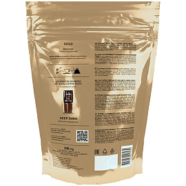 Кофе растворимый сублимированный Jardin Gold 240 г (пакет) фото Кофе растворимый сублимированный Jardin Gold 240 г (пакет)