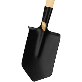 Лопата саперная 145x190x580 мм деревянный черенок (61425)