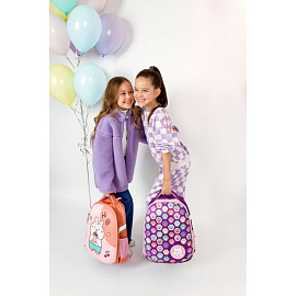 Ранец Комус Класс (№1 School) Easy Bunny анатомический розовый с одним отделением