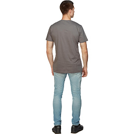 Футболка темно-серая короткий рукав 100% хлопок (размер 60-62 (XXXL))