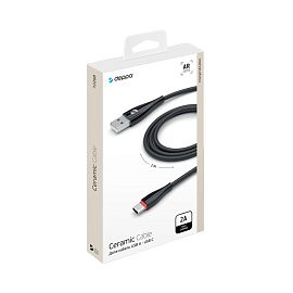 Кабель Deppa Ceramic USB A - USB Type-C 1 метр (72288)