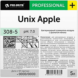 Освежитель воздуха Pro-Brite Unix Apple 5000 мл