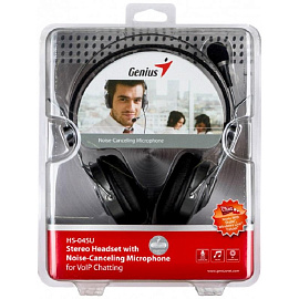 Гарнитура проводная Genius HS-04SU (31710045100)