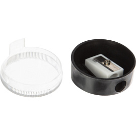 Набор канцелярский Attache пластиковый 14 предметов черный вращающийся