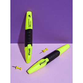 Текстовыделитель Комус желтый (толщина линии 1-4 мм)