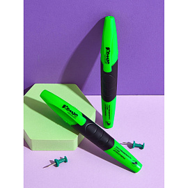 Текстовыделитель Комус зеленый (толщина линии 1-4 мм)