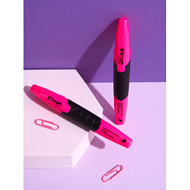 Текстовыделитель Комус розовый (толщина линии 1-4 мм)