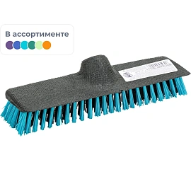 Щётка шробер для пола Azur Твиги 24 см жёсткая без ручки (43020)