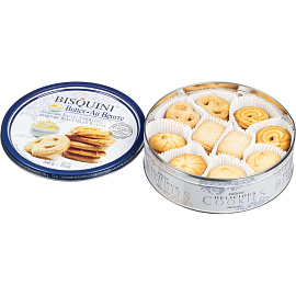Печенье сдобное Bisquini Датское ассорти 340 г