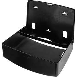 Диспенсер для полотенец листовых H2 чёрный (R-1317B)