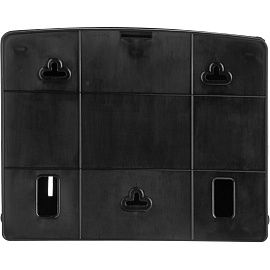 Диспенсер для полотенец листовых H2 чёрный (R-1317B)