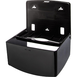 Диспенсер для полотенец листовых H3 чёрный (R-1318B)